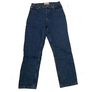 Everlane Women's Straight Leg Jeans - Dark Blue